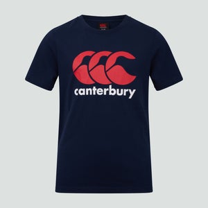 Junior Unisex CCC Logo Tee Navy