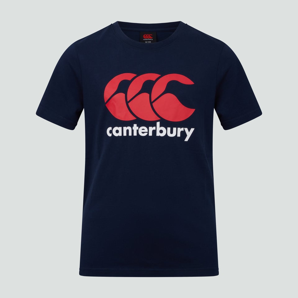 Junior Unisex CCC Logo Tee Navy