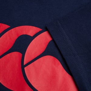 Junior Unisex CCC Logo Tee Navy
