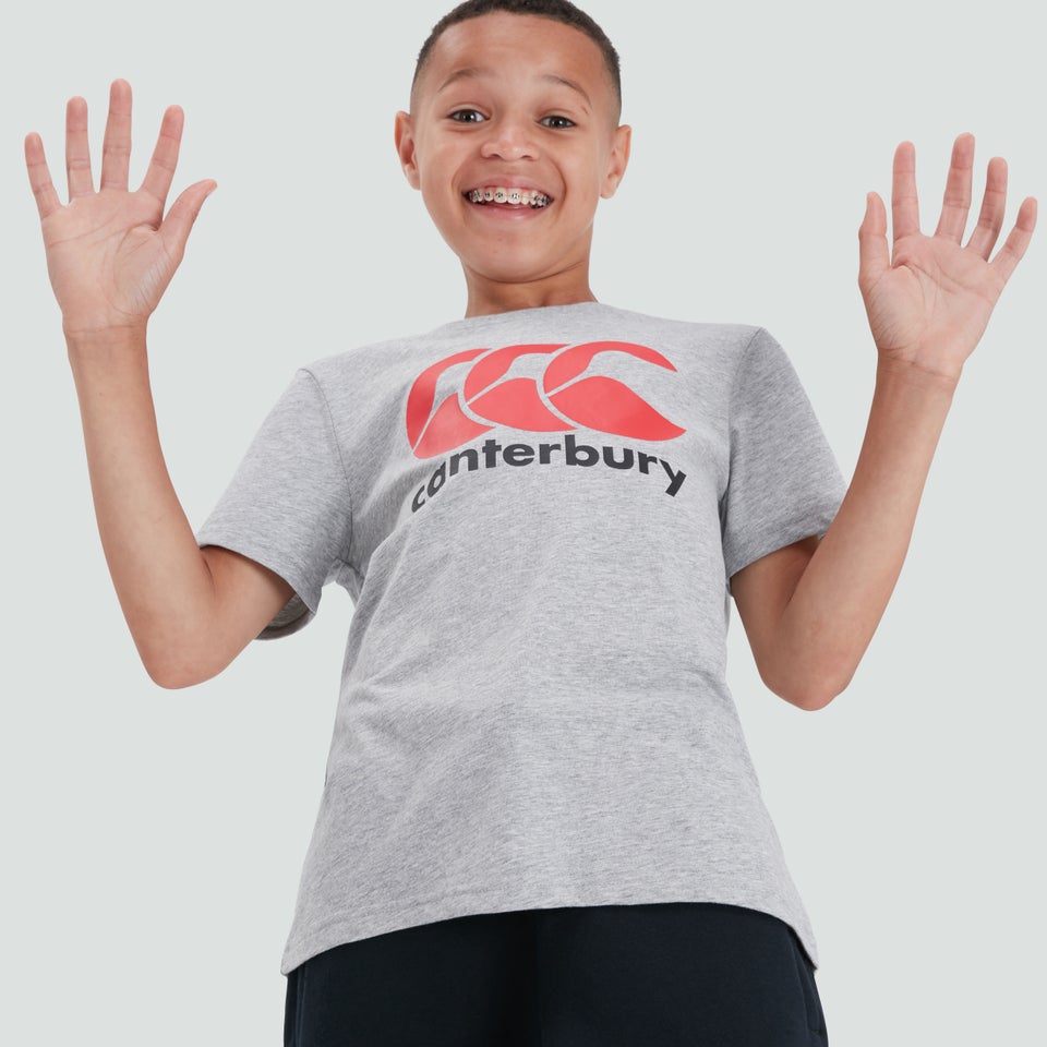 Junior Unisex CCC Logo Tee Grey