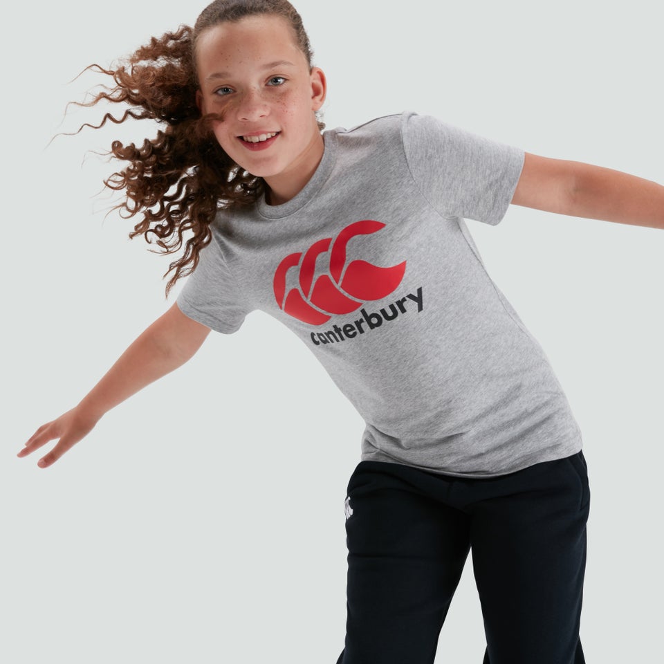 CANTERBURY CCC LOGO TEE JM GREY