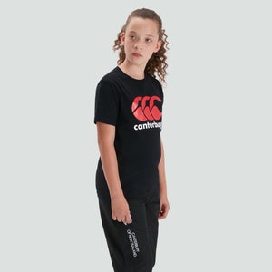 Junior Unisex CCC Logo Tee Black