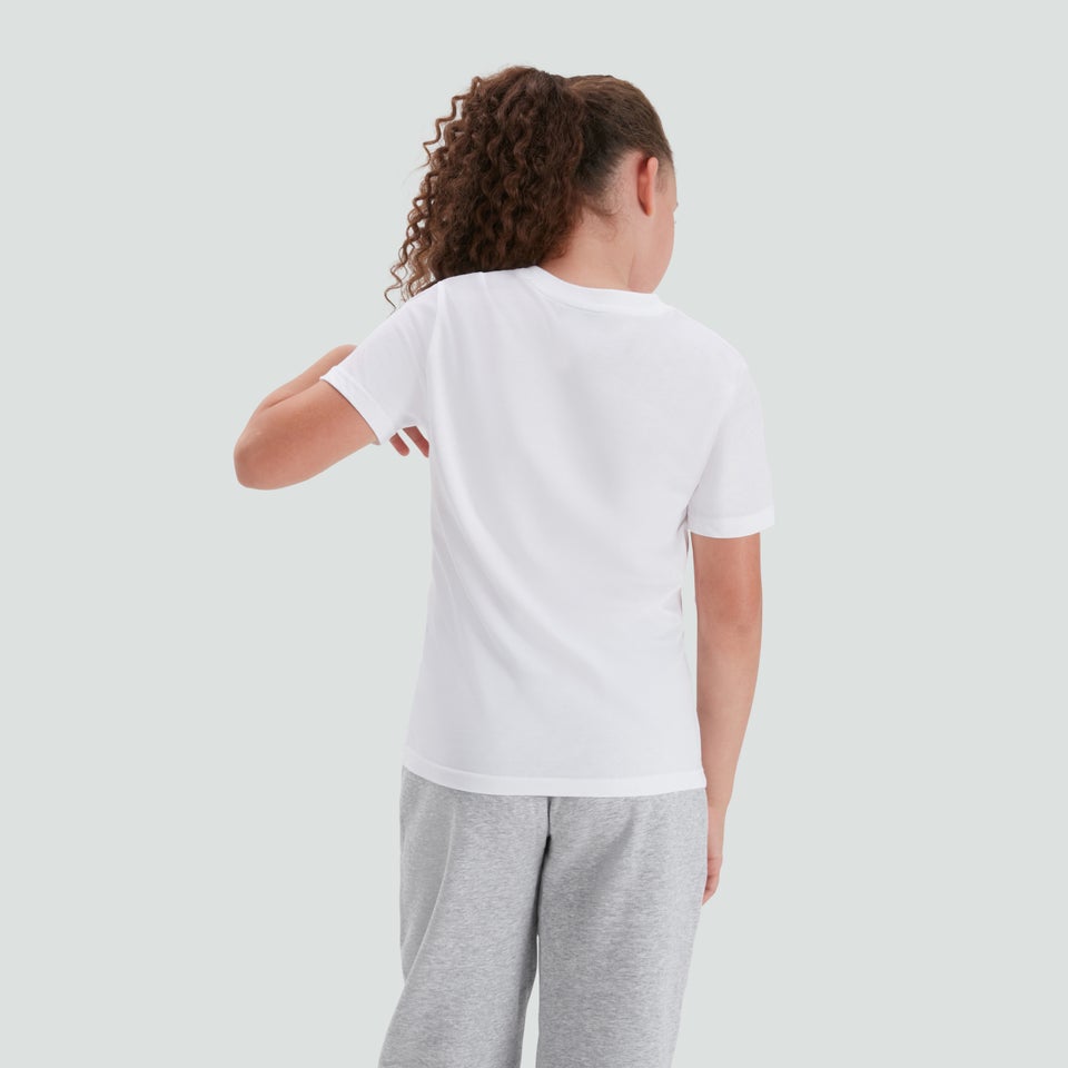 Junior Unisex CCC Logo Tee White