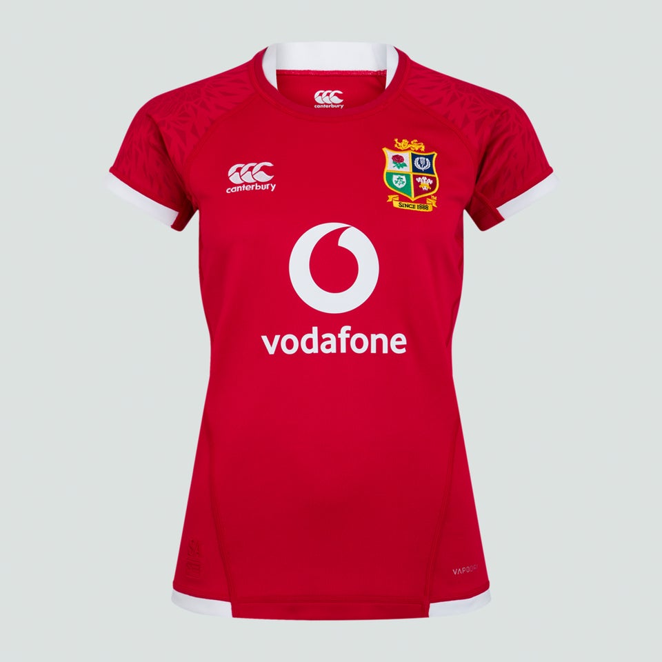 Womens British & Irish Lions Pro Jersey Red