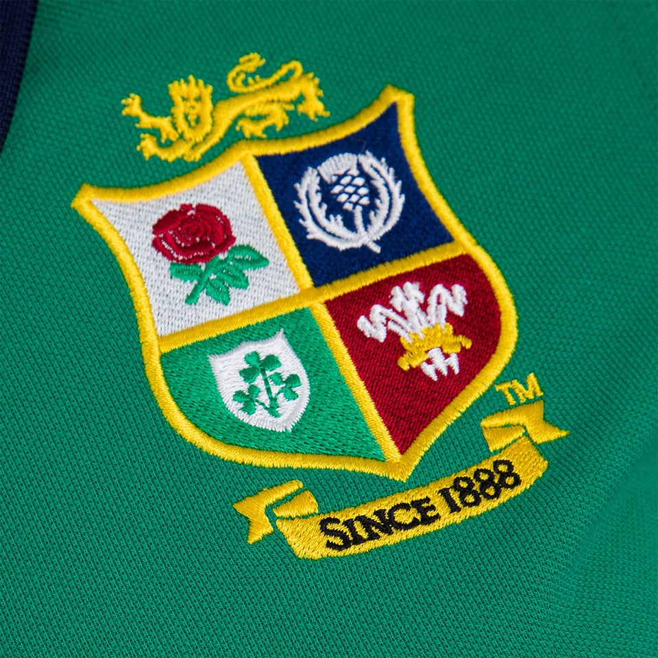 Womens British & Irish Lions Home Nations Polo Shirt Green