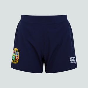 Womens British & Irish Lions Woven Gym Shorts Blue