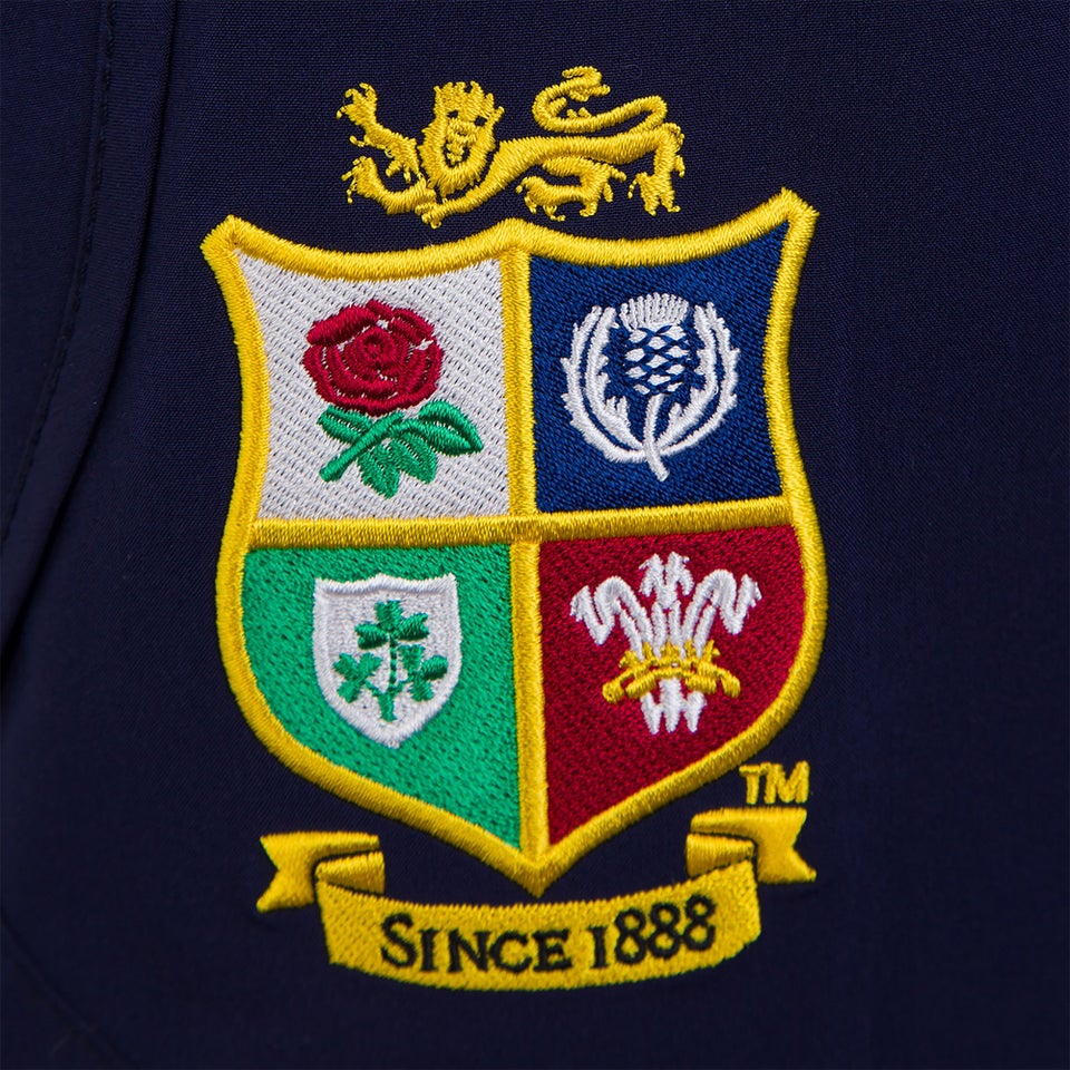 Womens British & Irish Lions Woven Gym Shorts Blue