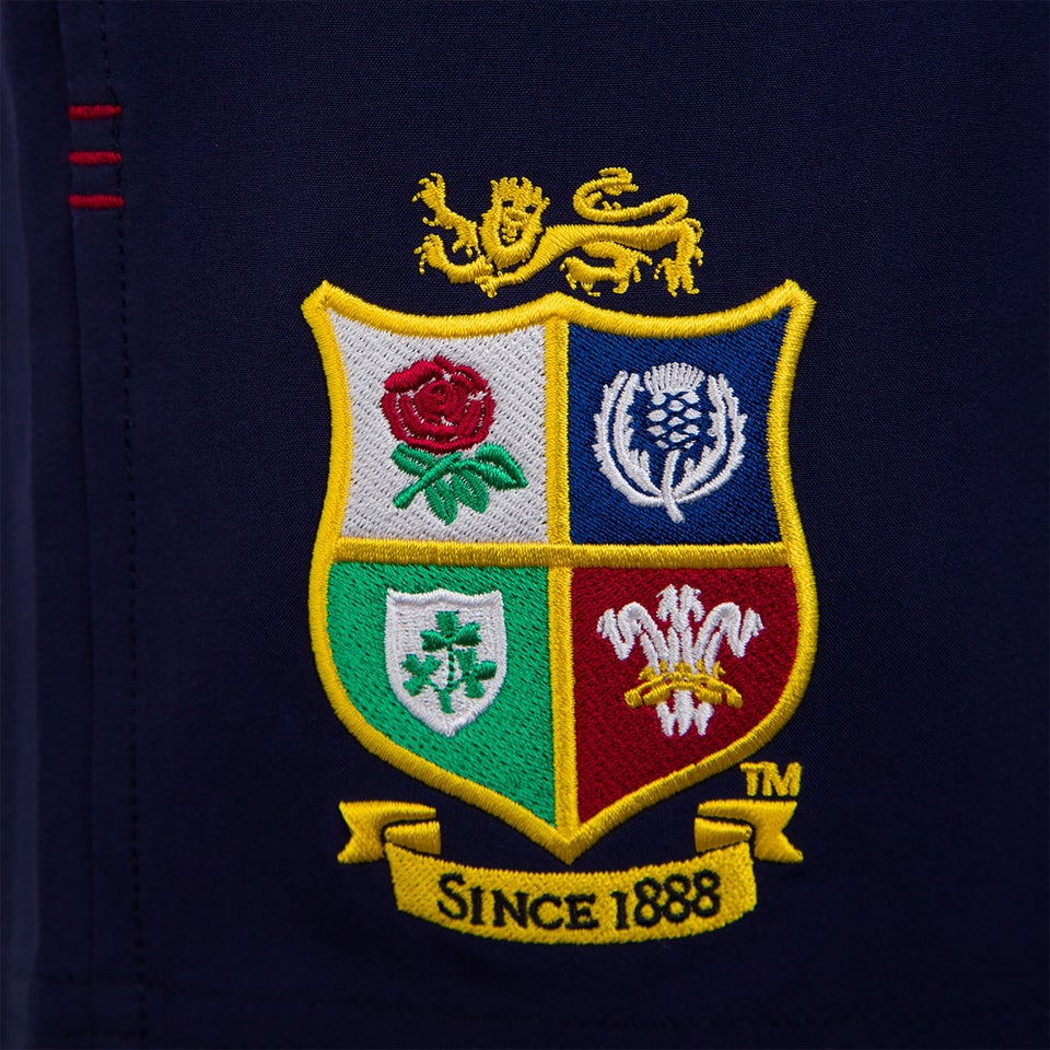 Junior Unisex British & Irish Lions Woven Gym Shorts Blue