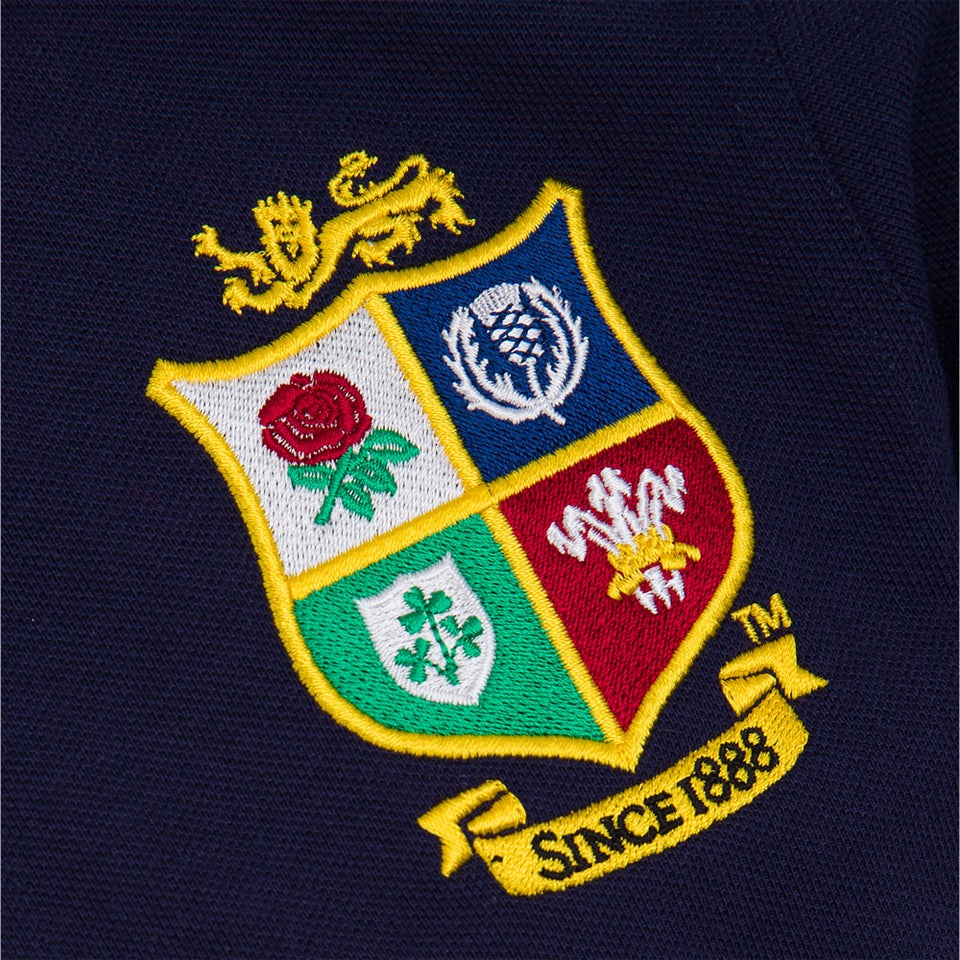 Junior Unisex British & Irish Lions Home Nations Polo Shirt Blue