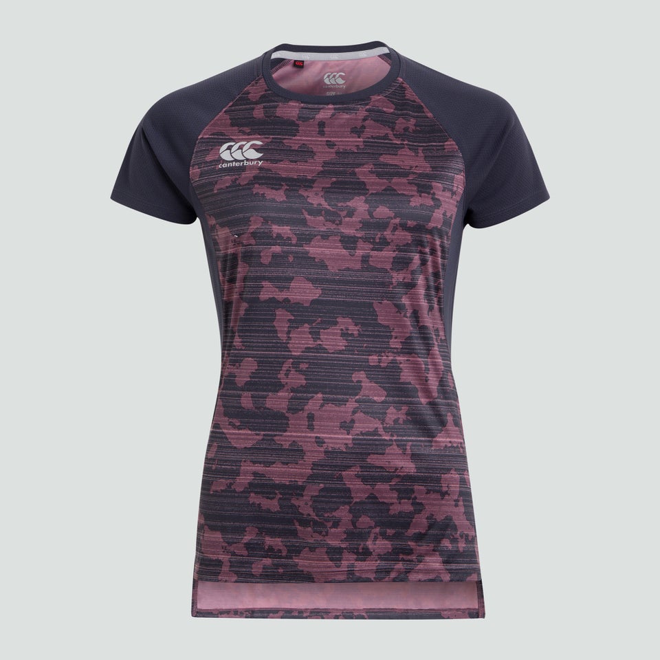 Womens Vapodri Superlight Graphic Tee Purple