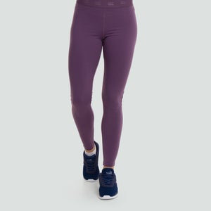 WOMENS VAPODRI FULL LENGTH TIGHTS PURPLE - 6