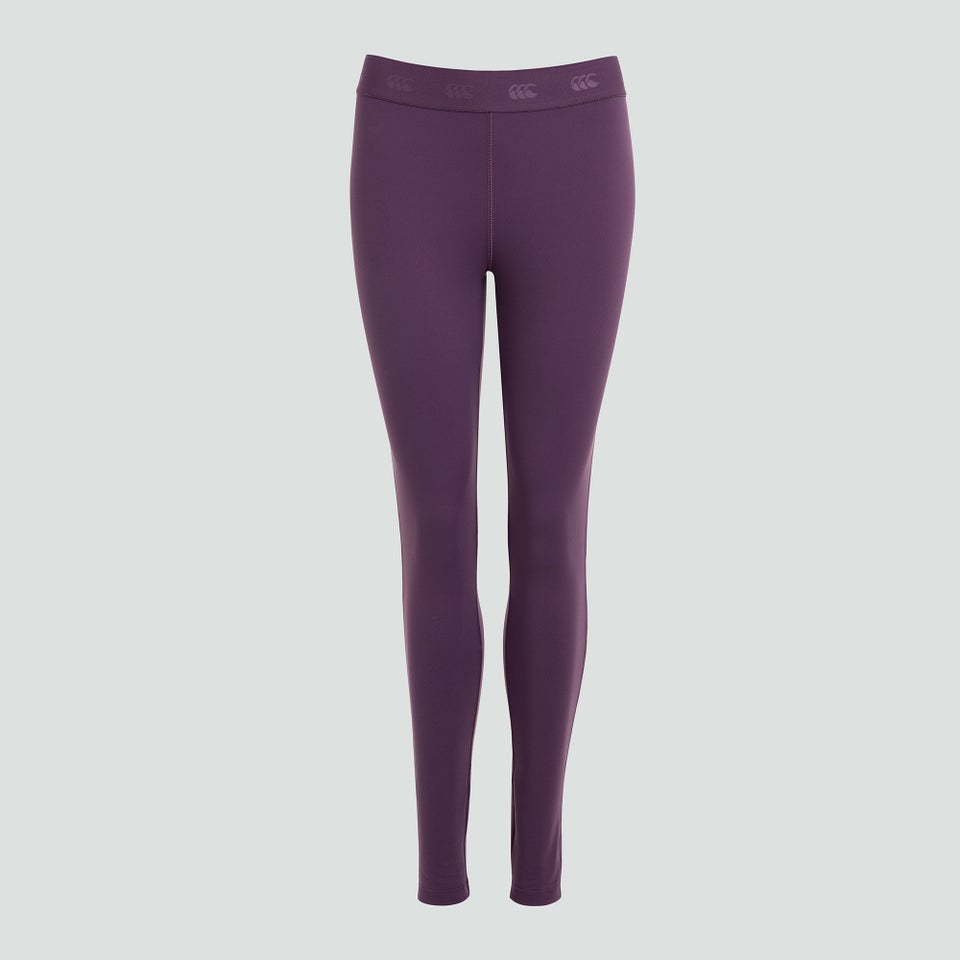Womens Vapodri Full Length Tights Purple