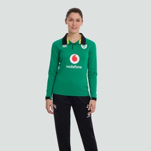 WOMENS IRELAND HOME LONG SLEEVED CLASSIC JERSEY GREEN - 8
