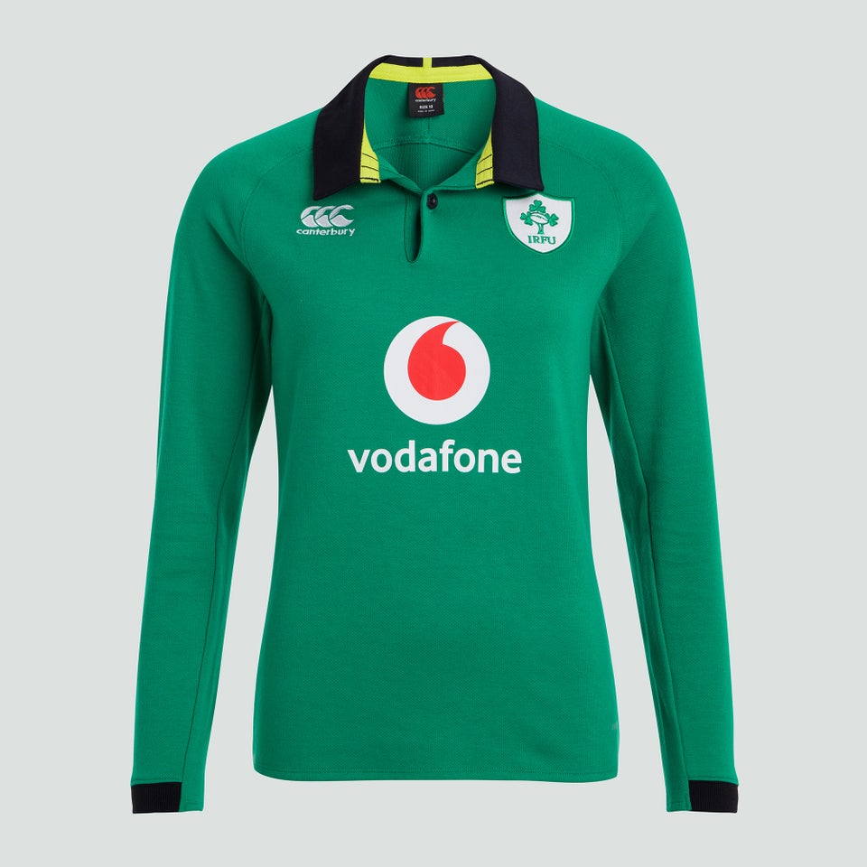 Womens Ireland Home Long Sleeved Classic Jersey Green