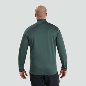 Mens Ireland 1/4 Zip Top Green