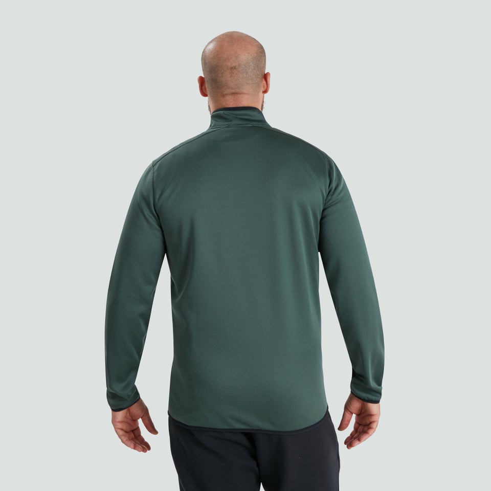 Mens Ireland 1/4 Zip Top Green