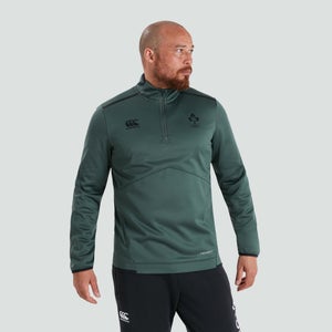 Mens Ireland 1/4 Zip Top Green