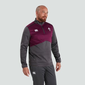 Mens Ireland 1/4 Zip Top Grey