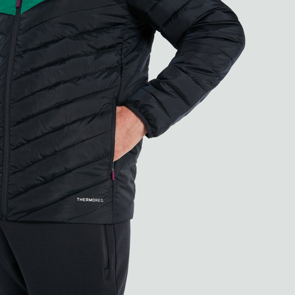 Mens Ireland Lightweight Padded Jacket Black