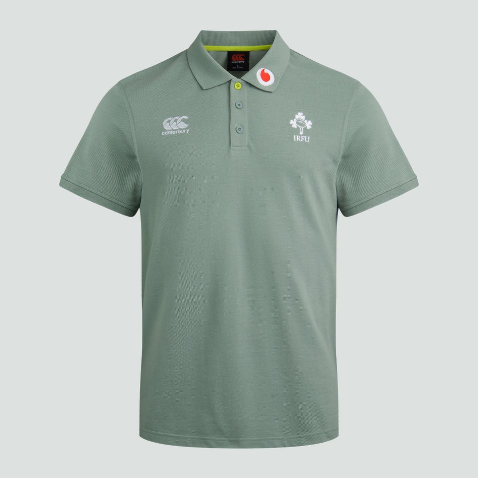 CANTERBURY IRE COTTON POLO AM GREEN