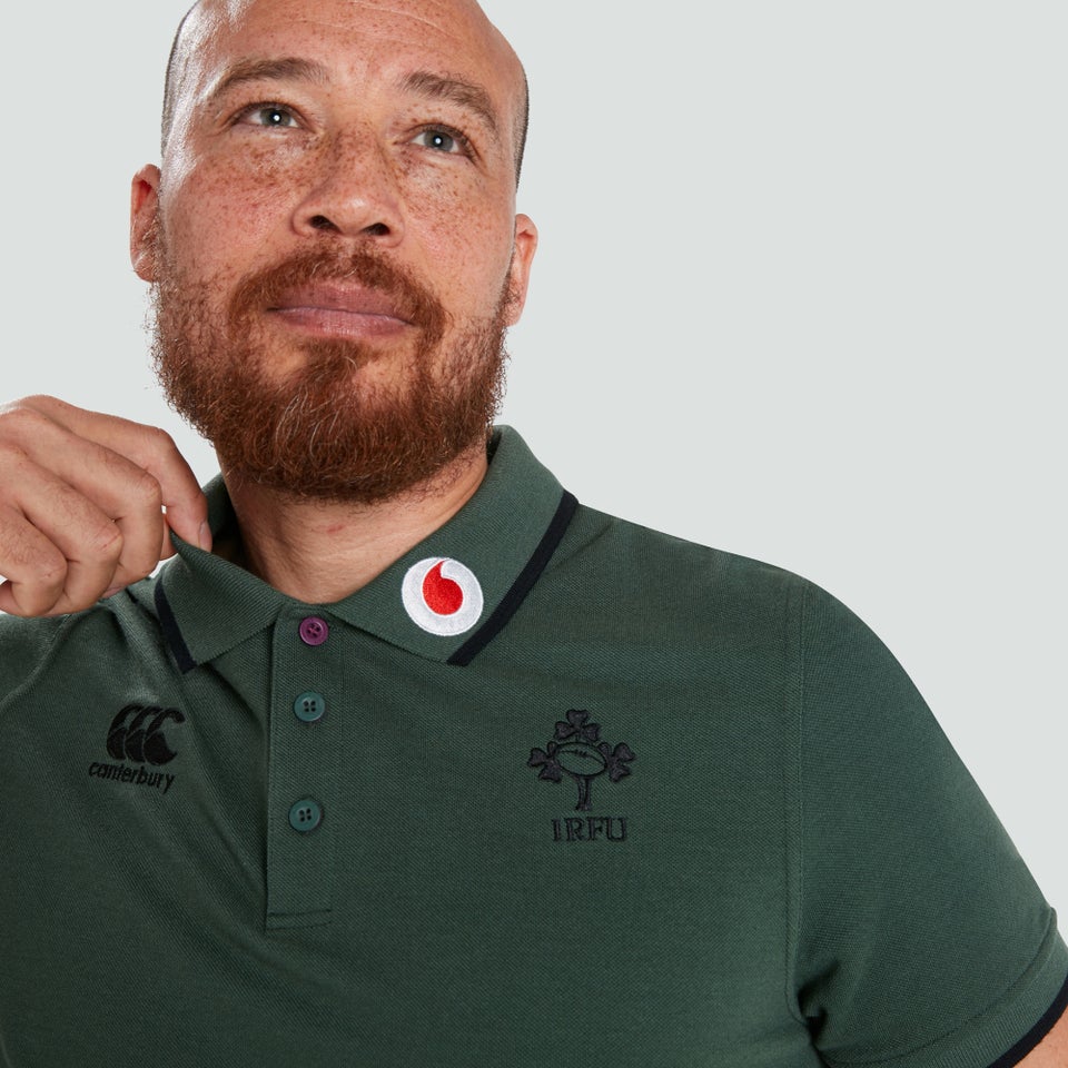 Mens Ireland Cotton Polo Shirt Green