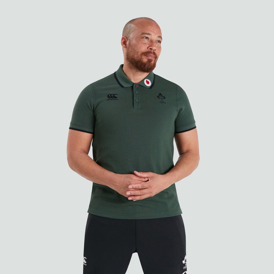 Mens Ireland Cotton Polo Shirt Green