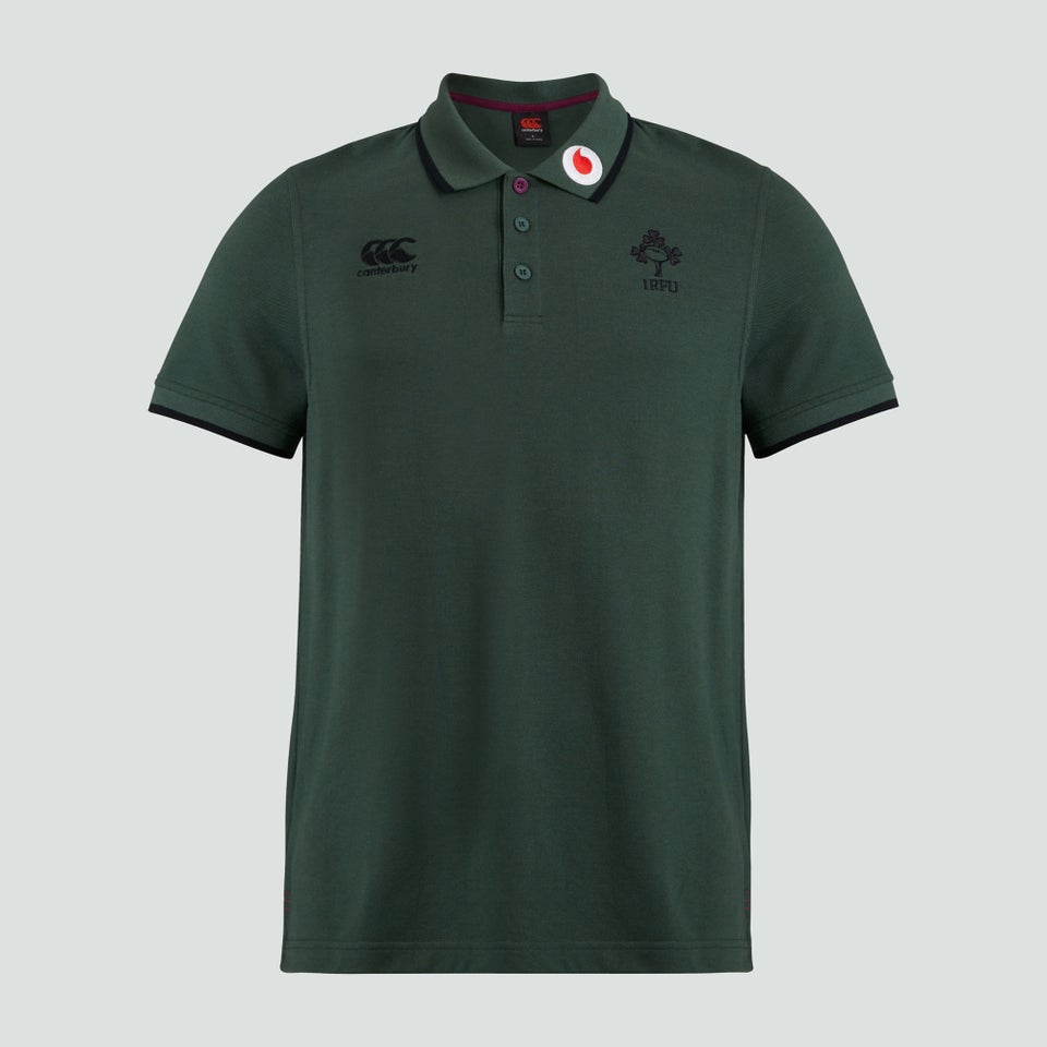 Mens Ireland Cotton Polo Shirt Green