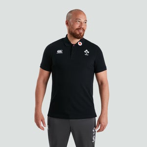Mens Ireland Cotton Polo Shirt Black