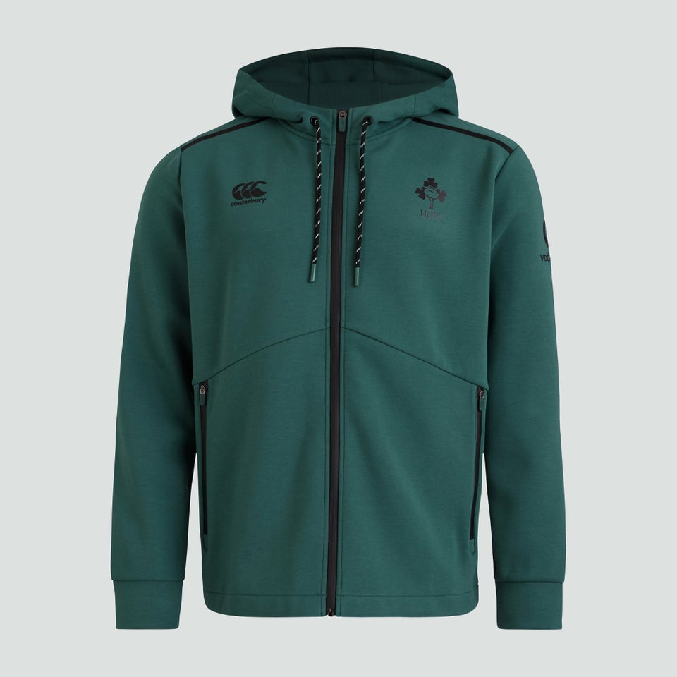 Mens Ireland Full Zip Tech Hoody Green