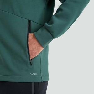 Mens Ireland Full Zip Tech Hoody Green