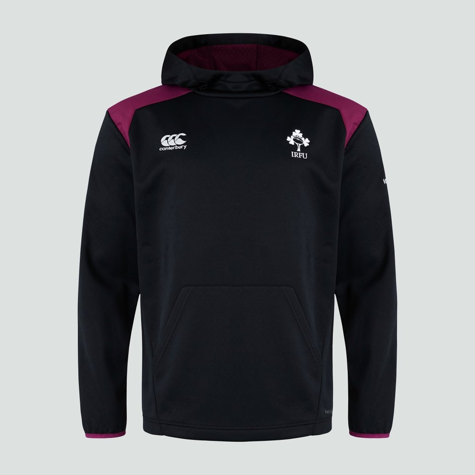 Mens Ireland Thermoreg Overhead Hoody Black