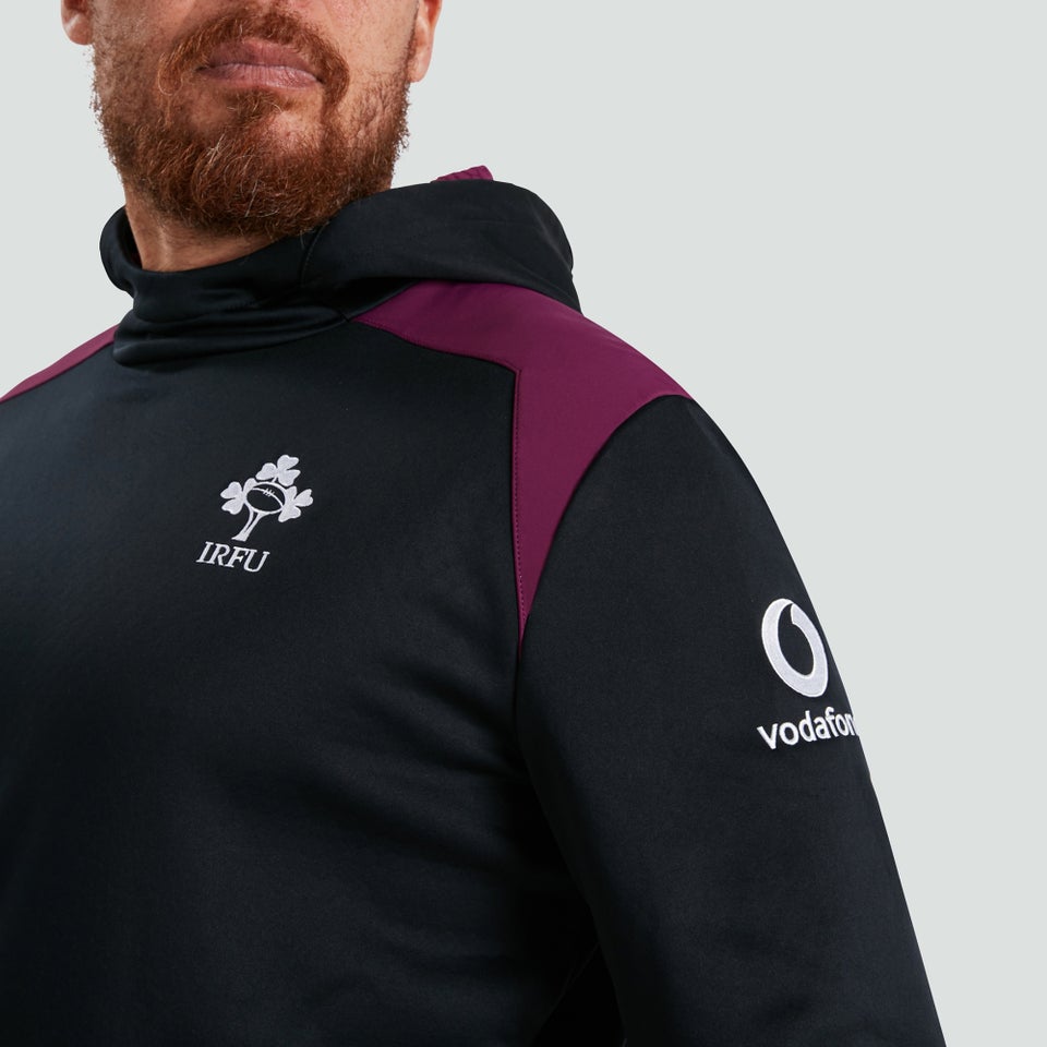 Mens Ireland Thermoreg Overhead Hoody Black