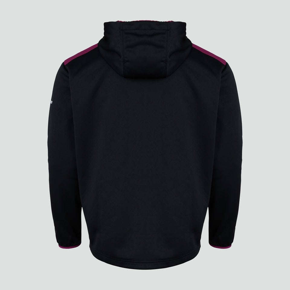 Mens Ireland Thermoreg Overhead Hoody Black