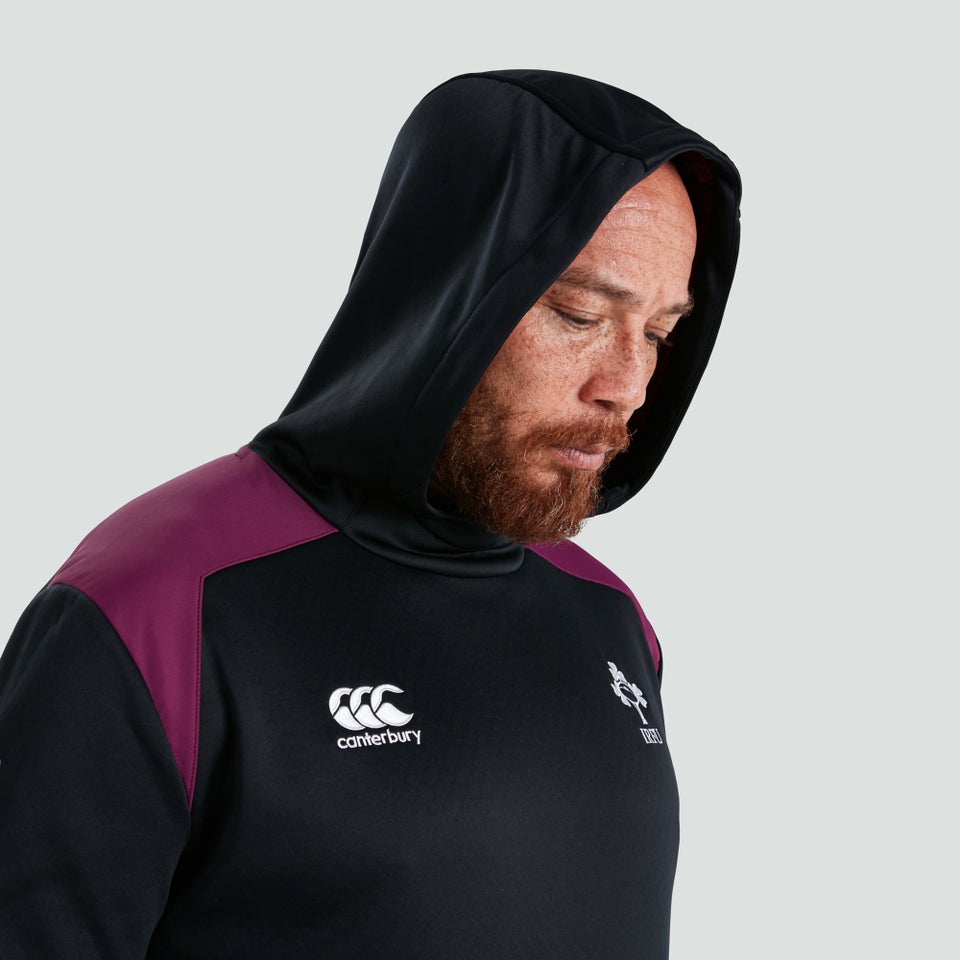 Mens Ireland Thermoreg Overhead Hoody Black