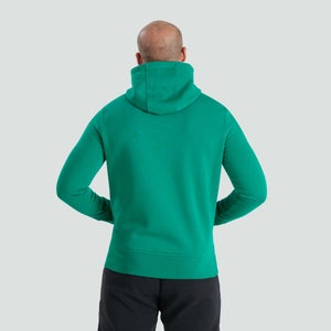 Mens Ireland Logo Hoody Green