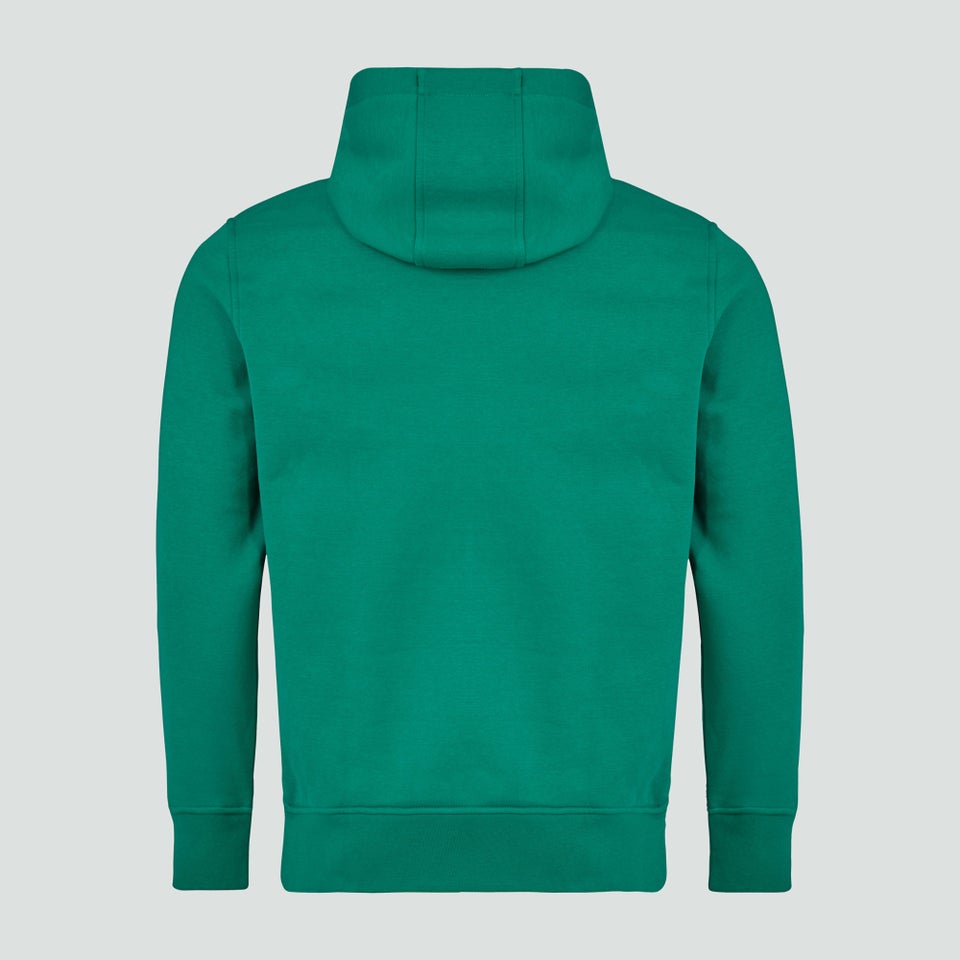 Mens Ireland Logo Hoody Green