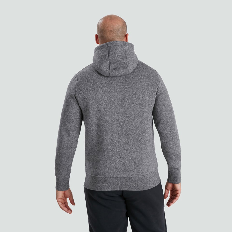 Mens Ireland Logo Hoody Grey