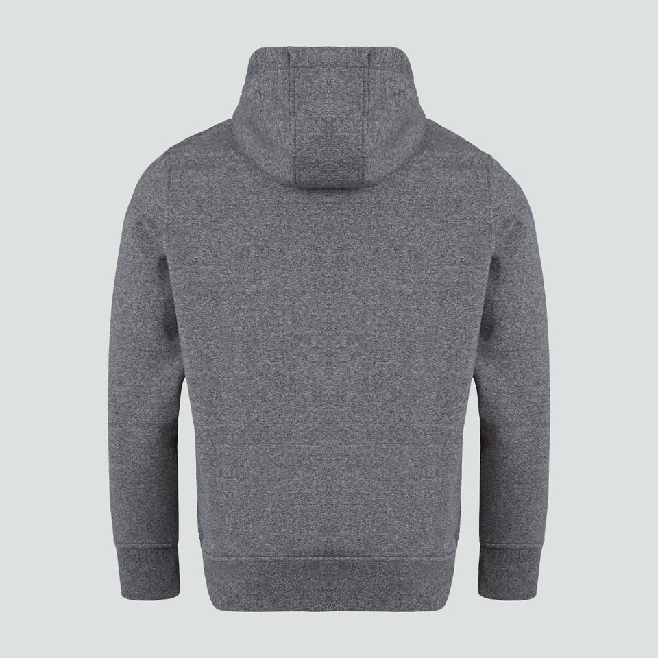 Mens Ireland Logo Hoody Grey