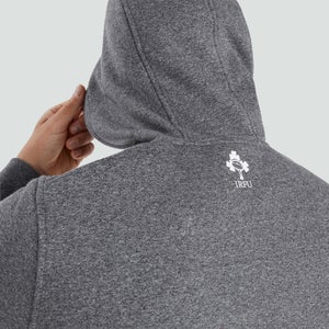Mens Ireland Logo Hoody Grey