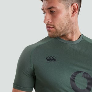 CANTERBURY IRE SEAMLESS TEE AM GREEN