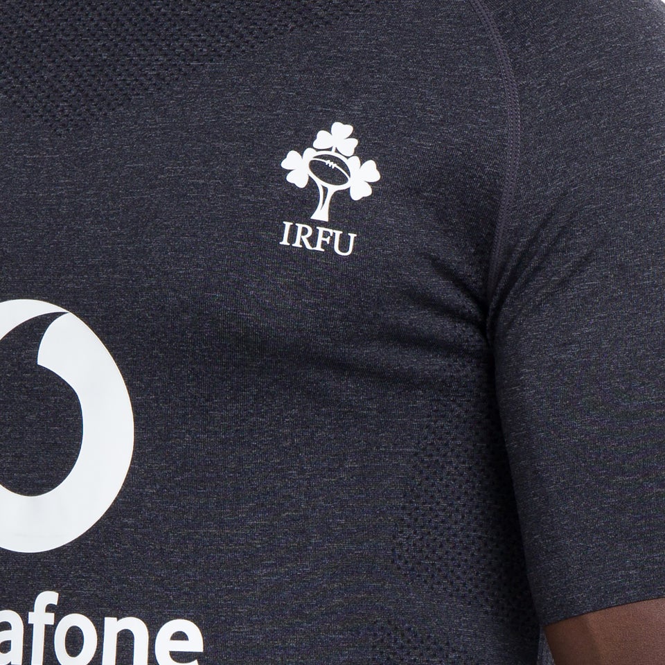 Mens Ireland Seamless Training Tee Black