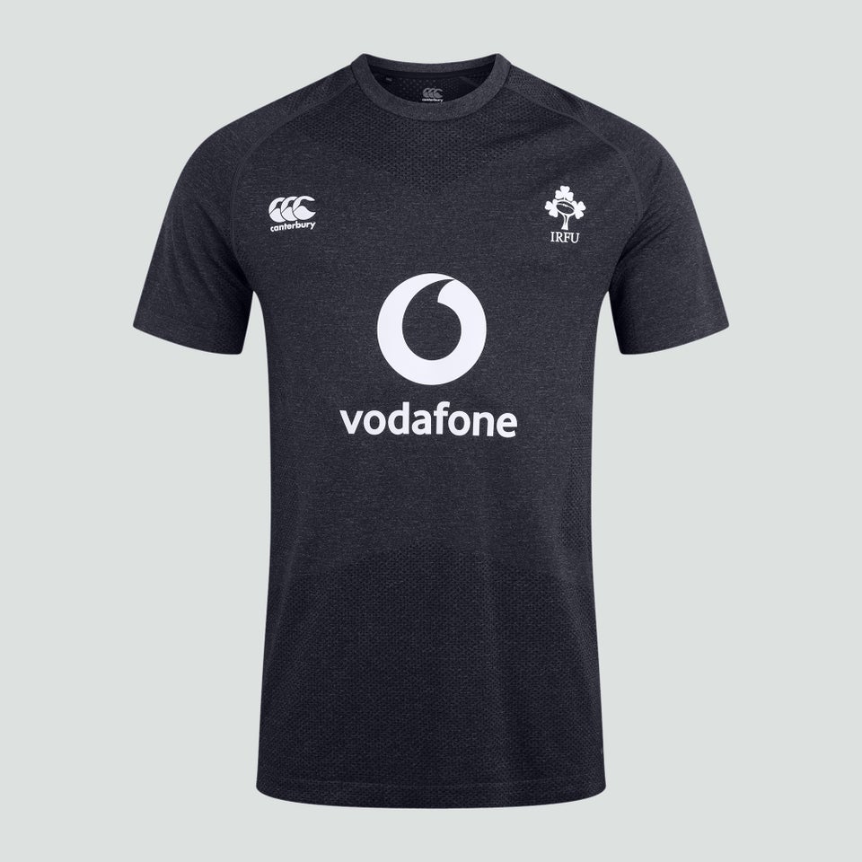 Mens Ireland Seamless Training Tee Black