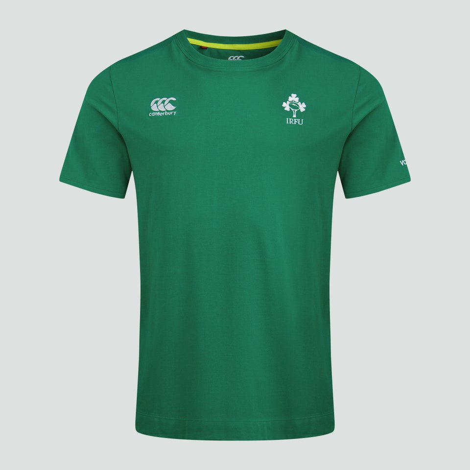 Mens Ireland Cotton Supporters Tee Green
