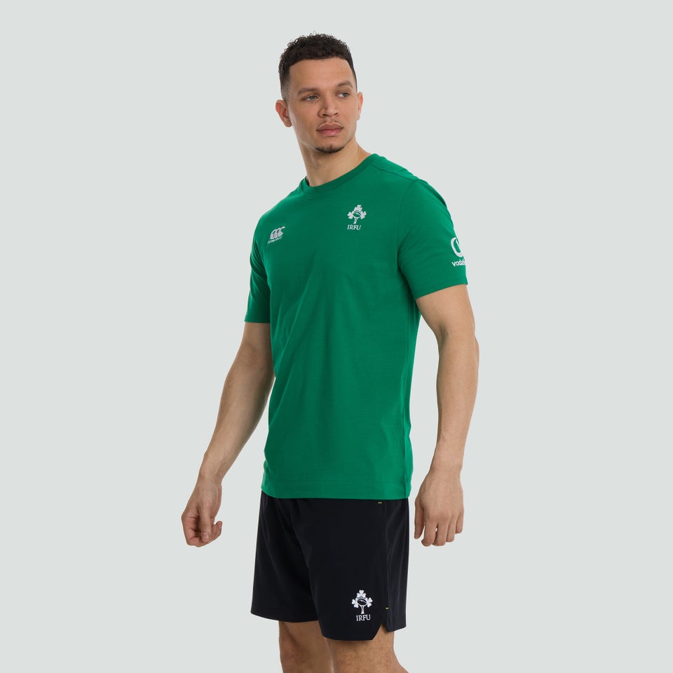 Mens Ireland Cotton Supporters Tee Green