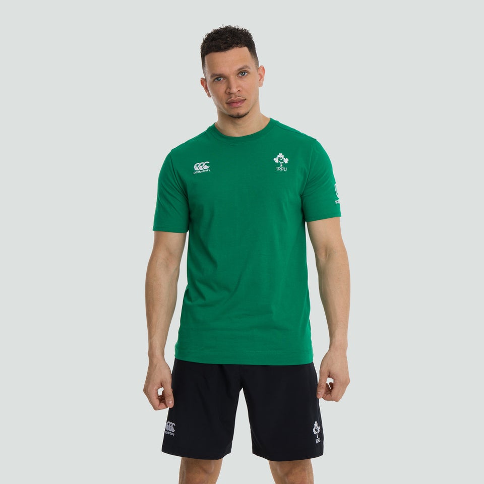 Mens Ireland Cotton Supporters Tee Green