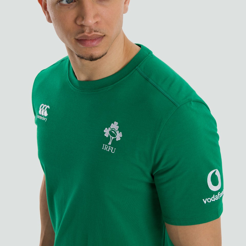 Mens Ireland Cotton Supporters Tee Green