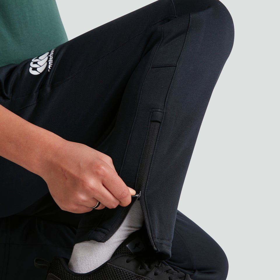 Junior Unisex Ireland Poly Knit Pants Black