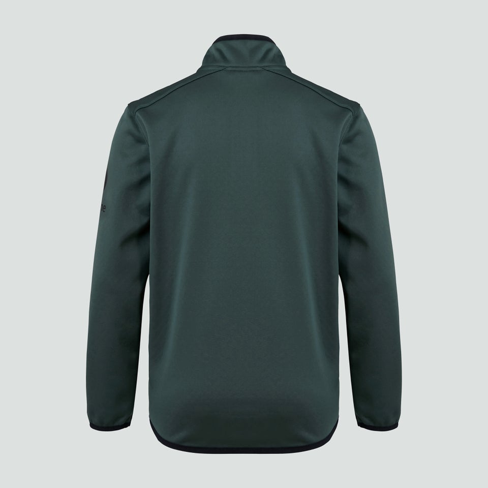 Junior Unisex Ireland 1/4 Zip Top Green