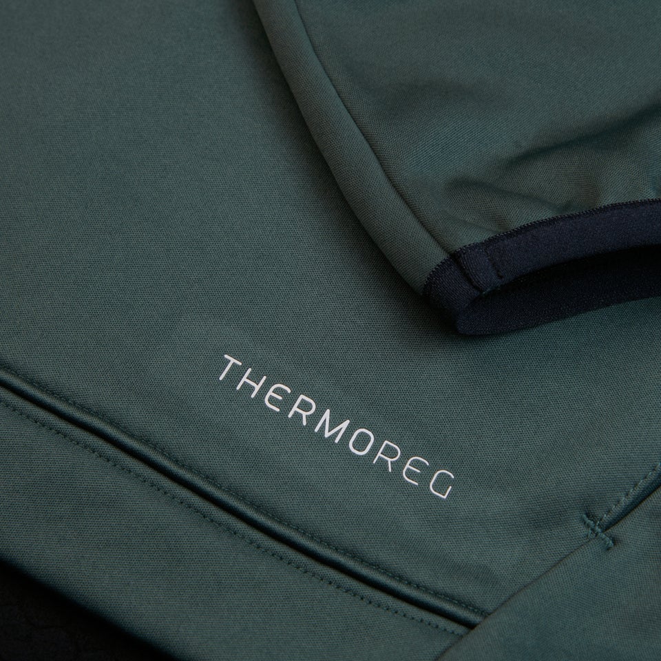 Junior Unisex Ireland 1/4 Zip Top Green