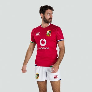 Mens British & Irish Lions Test Jersey Red